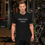 Black Unisex T-Shirt — Irrational Faith