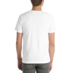 White Unisex T-Shirt — Irrational Faith - Image 2
