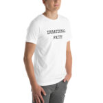 White Unisex T-Shirt — Irrational Faith - Image 6