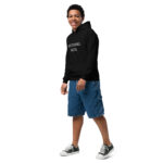 Youth Black Hoodie — Delusional Faith - Image 3
