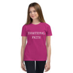 Youth Short Sleeve T-Shirt — Irrational Faith - Image 4
