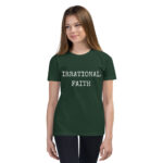 Youth Short Sleeve T-Shirt — Irrational Faith - Image 2