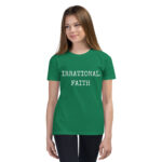Youth Short Sleeve T-Shirt — Irrational Faith - Image 5