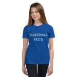 Youth Short Sleeve T-Shirt — Irrational Faith - Image 3
